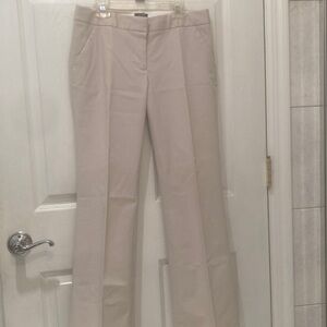 J.Crew City Fit Stretch Tailored Beige Khaki Dress Pants